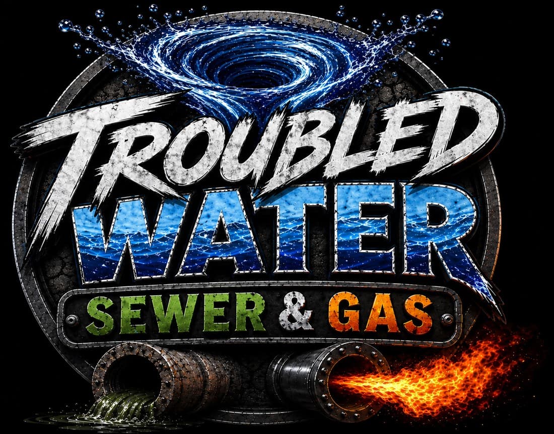Troubled Water Sewer & Gas logo